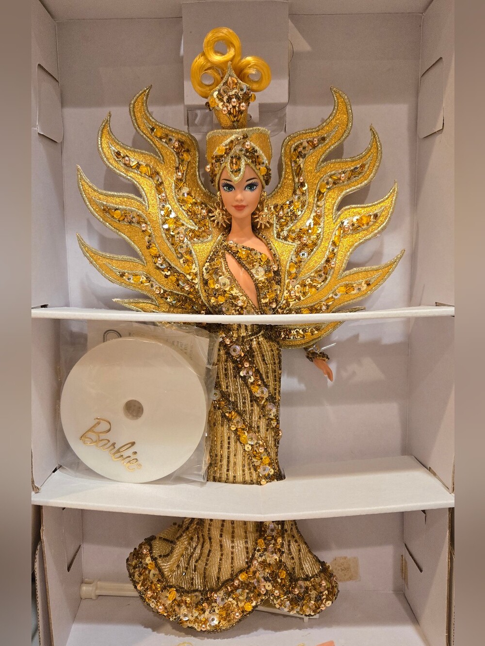 Vintage Barbie The Goddess Of The Sun By Bob Mackie In Original Box